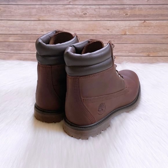 Timberland Women’s Waterville 6 Inch Waterproof Brown Boots - Picture 2 of 8